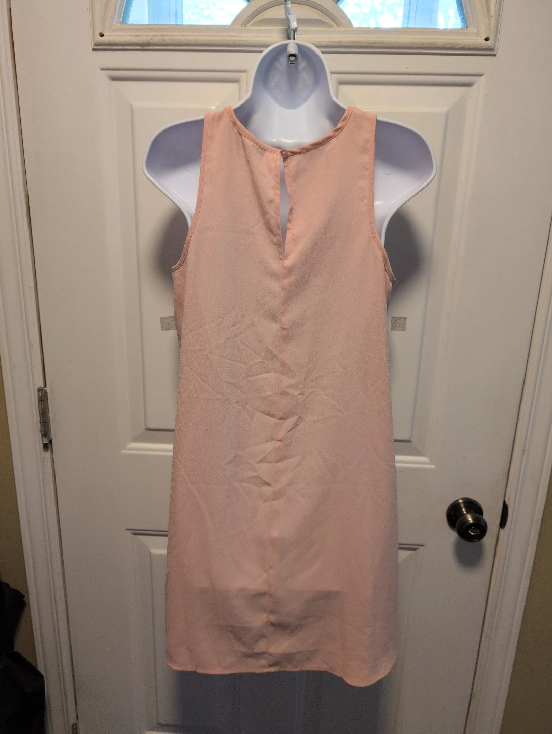 Forever 21 Pink Sleeveless V-Neck Dress Size M - photo 3