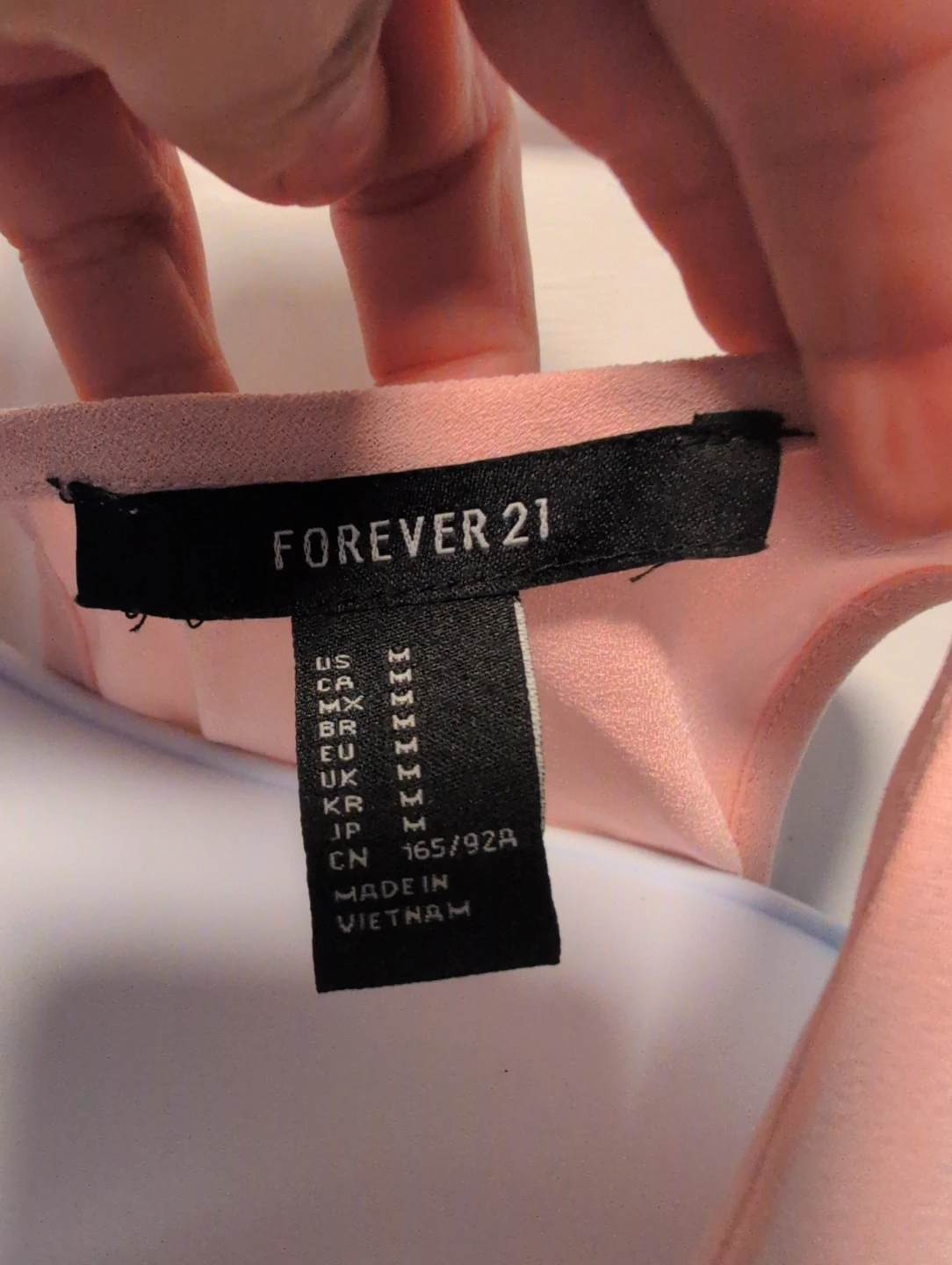 Forever 21 Pink Sleeveless V-Neck Dress Size M - photo 5