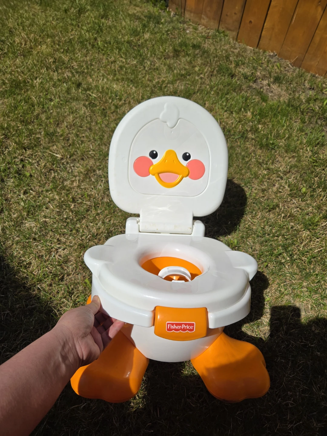 Fisher-Price Potty Training Seat - Duck Design - photo 2