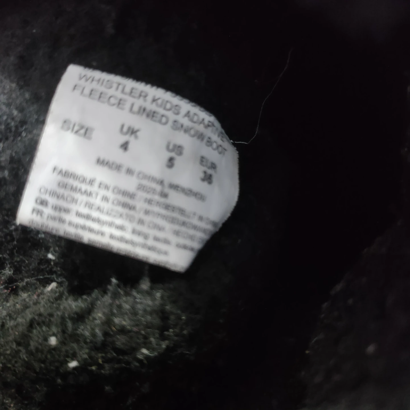 MOS: Girls Mountain Warehouse Snow Boots -  Size US 5 - photo 4
