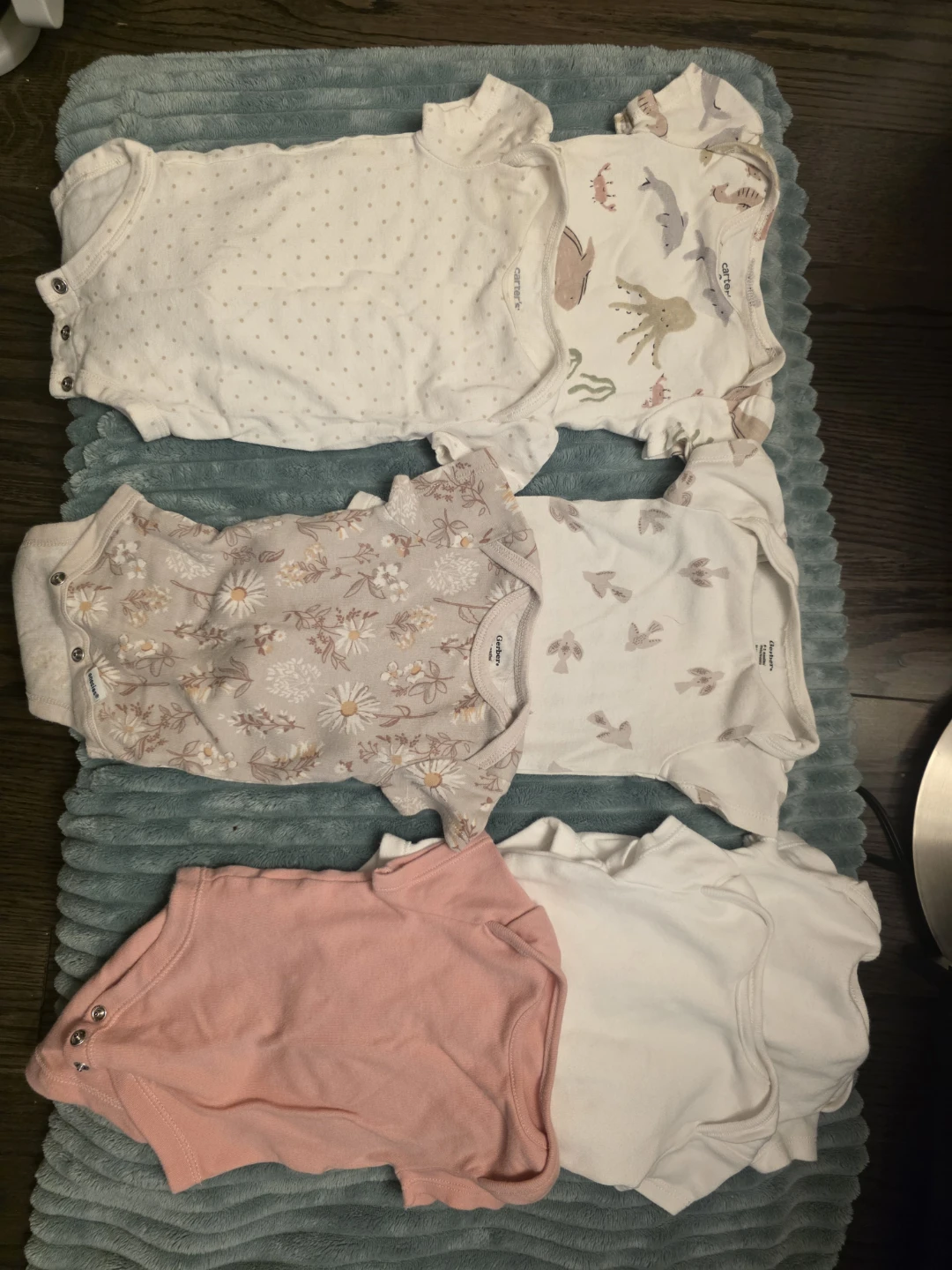 Baby onesies/bodysuits (Carter's & Gerber)