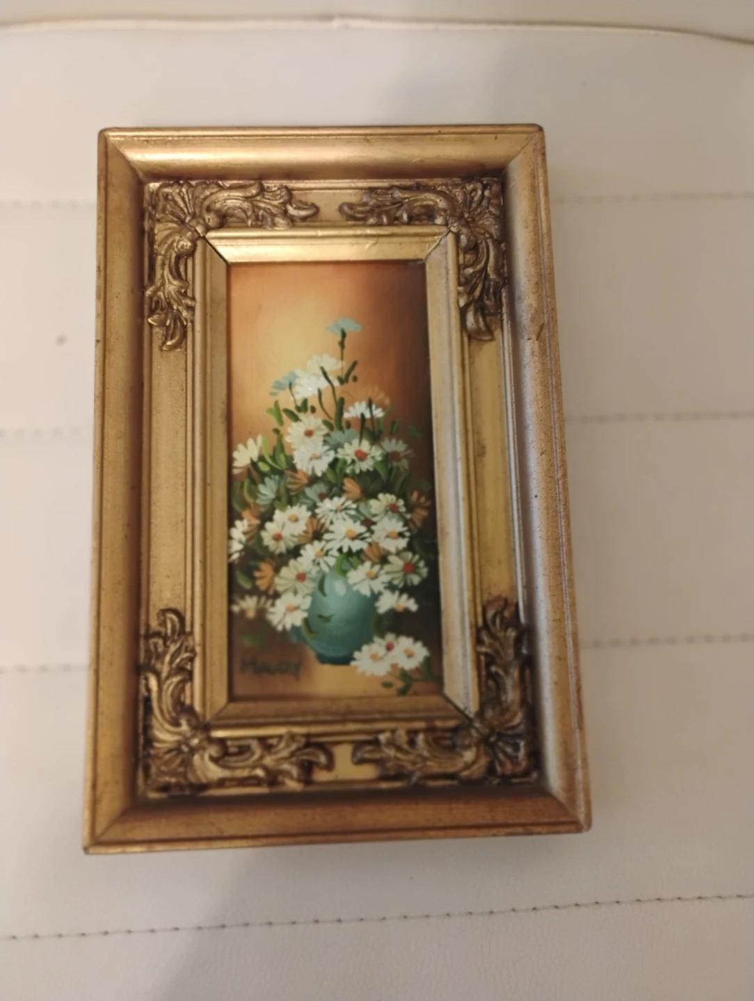 Framed Daisy Painting - photo 3