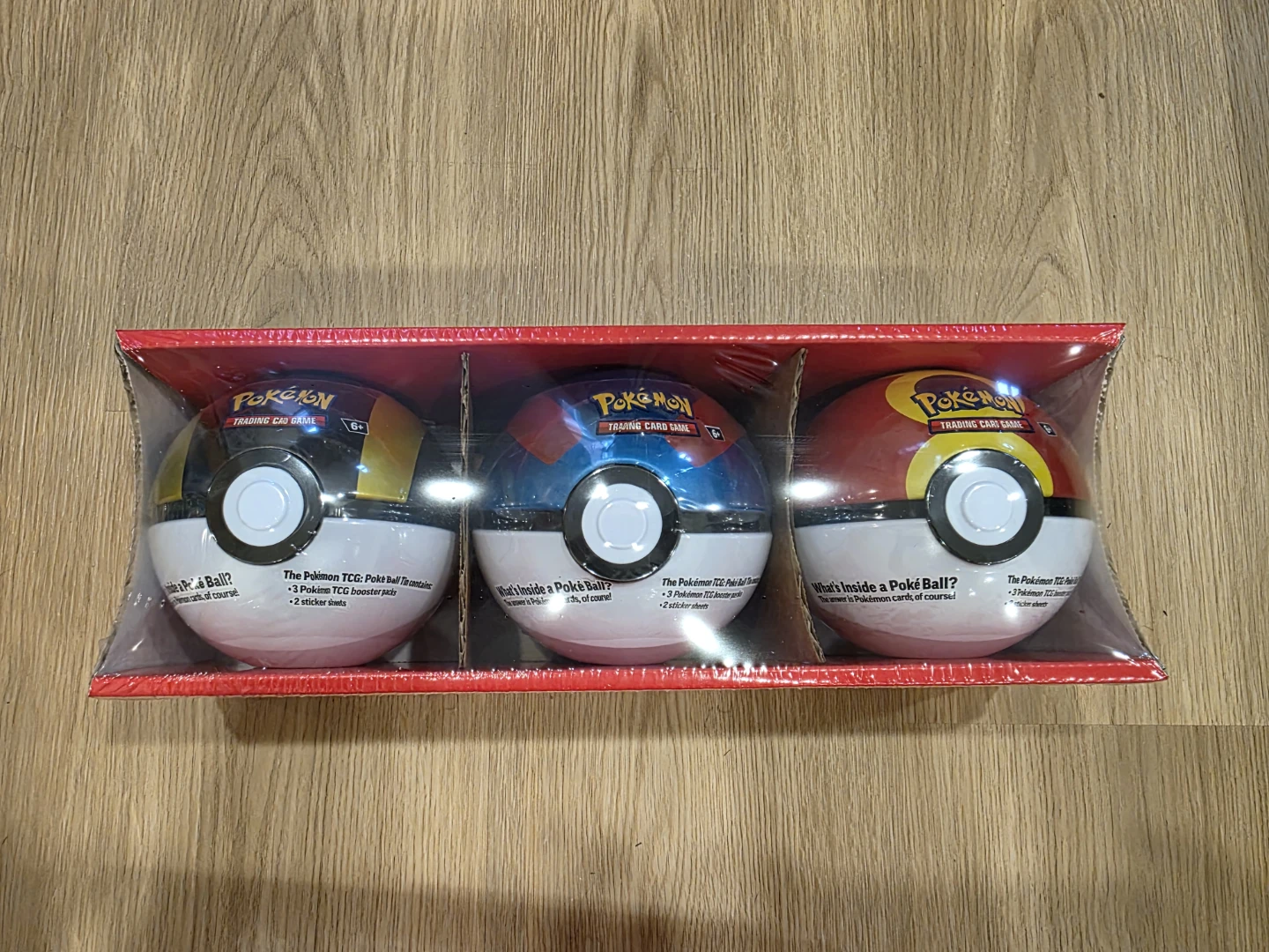 Pokémon Trading Card Game Poké Ball 3-Pack - photo 2