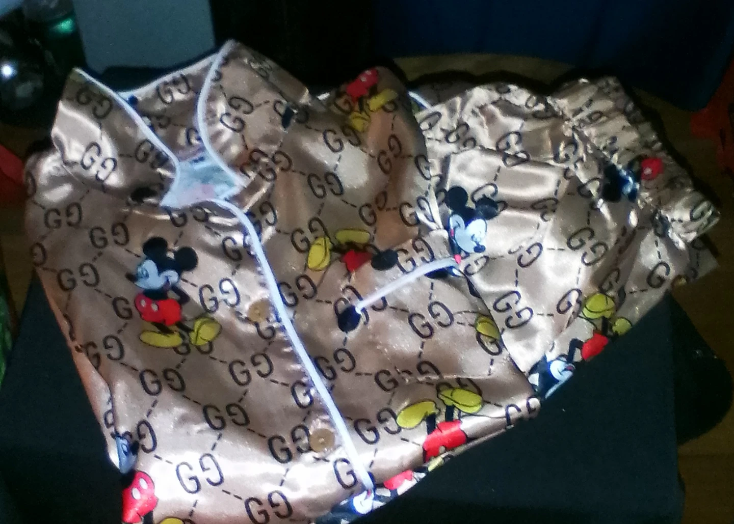 Mickey Mouse Pajama Set - Satin