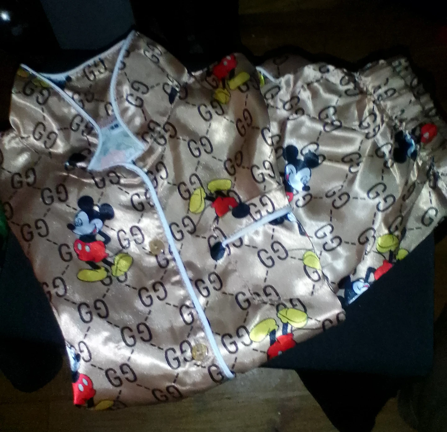 Mickey Mouse Pajama Set - Satin - photo 2