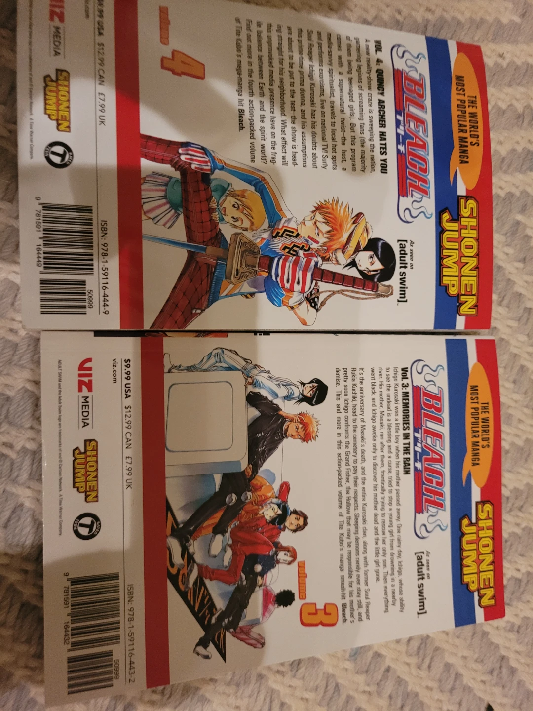 Bleach Manga Volumes 3 & 4 - photo 2