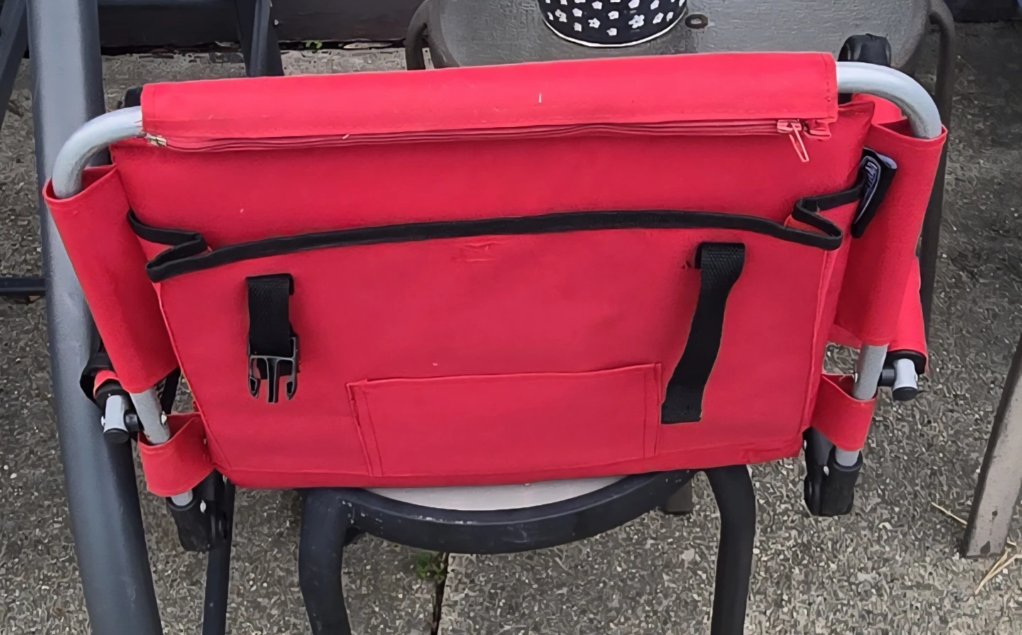 Lake & Trail Padded Adjustable Stadium Bleacher Seat & Back. - photo 3