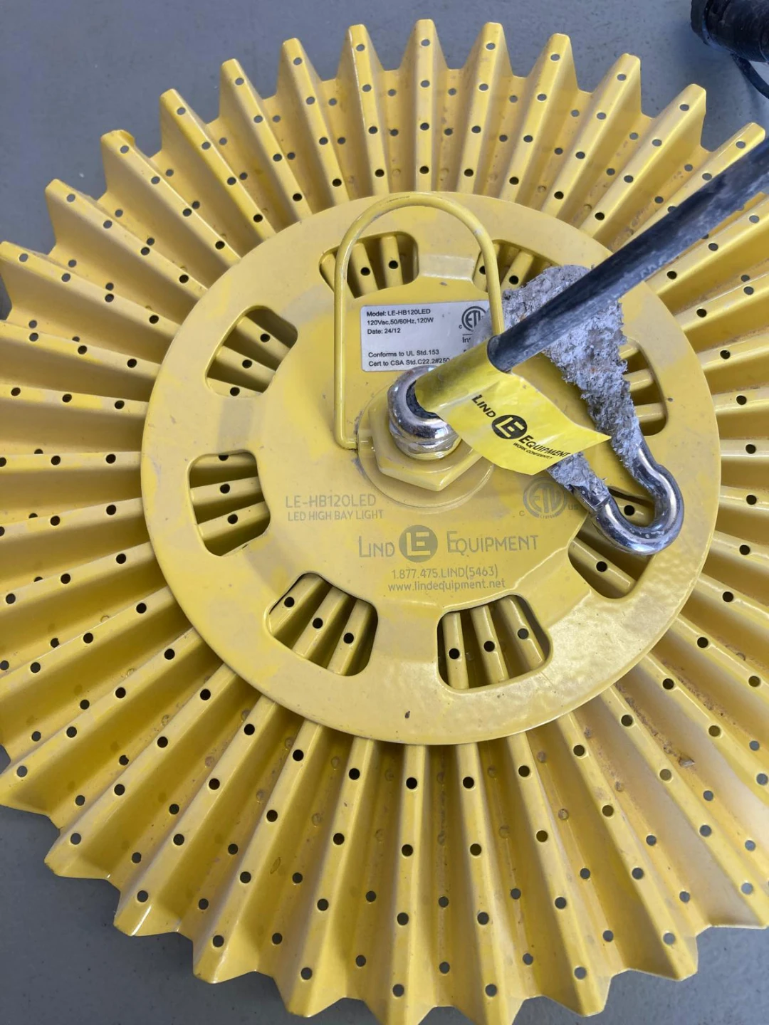 Lind Equipment LE-HB120LED High Bay LED Light - photo 2