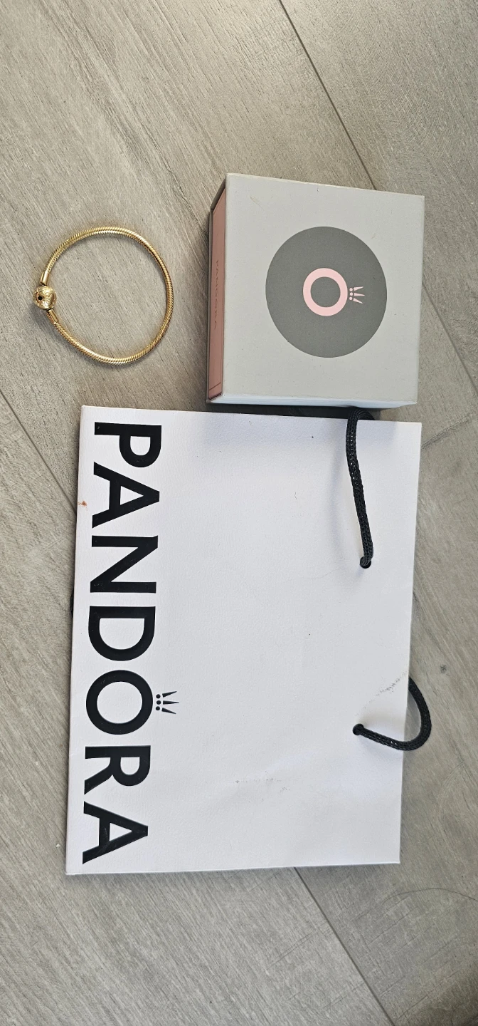 Pandora gold Snake Chain Bracelet - photo 2