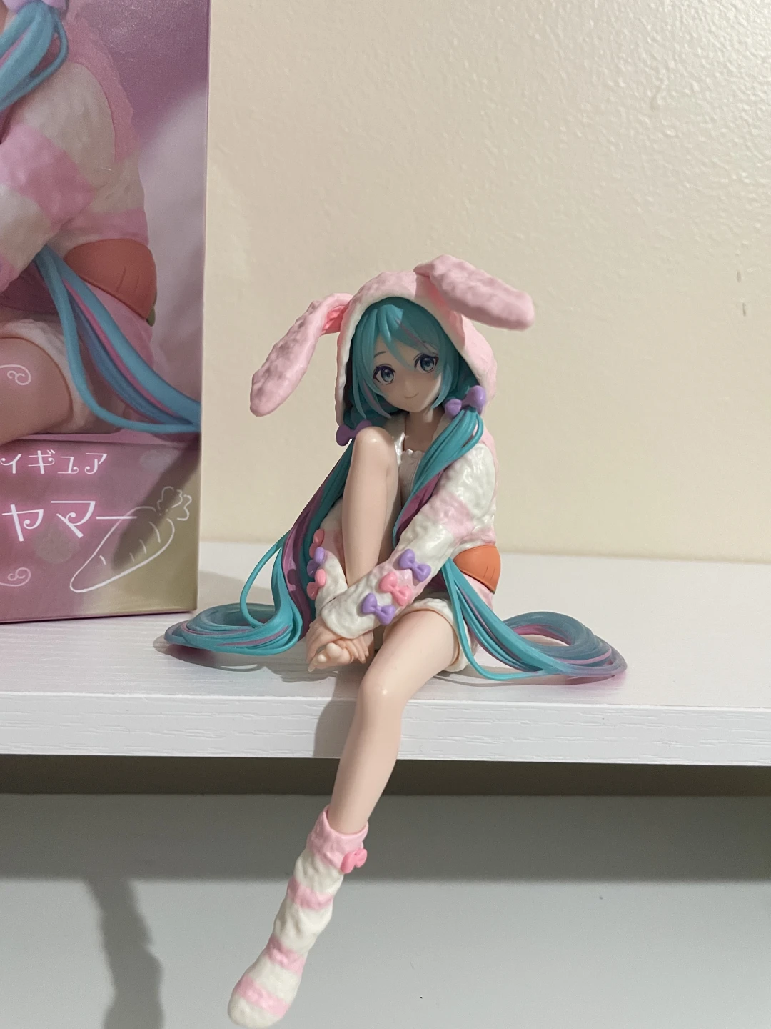 Authentic Hatsune Miku Rabbit Pajama Figure