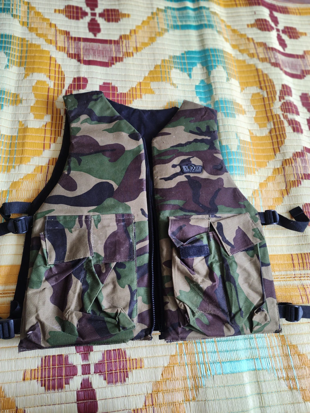 Camouflage Utility Vest great for paintball