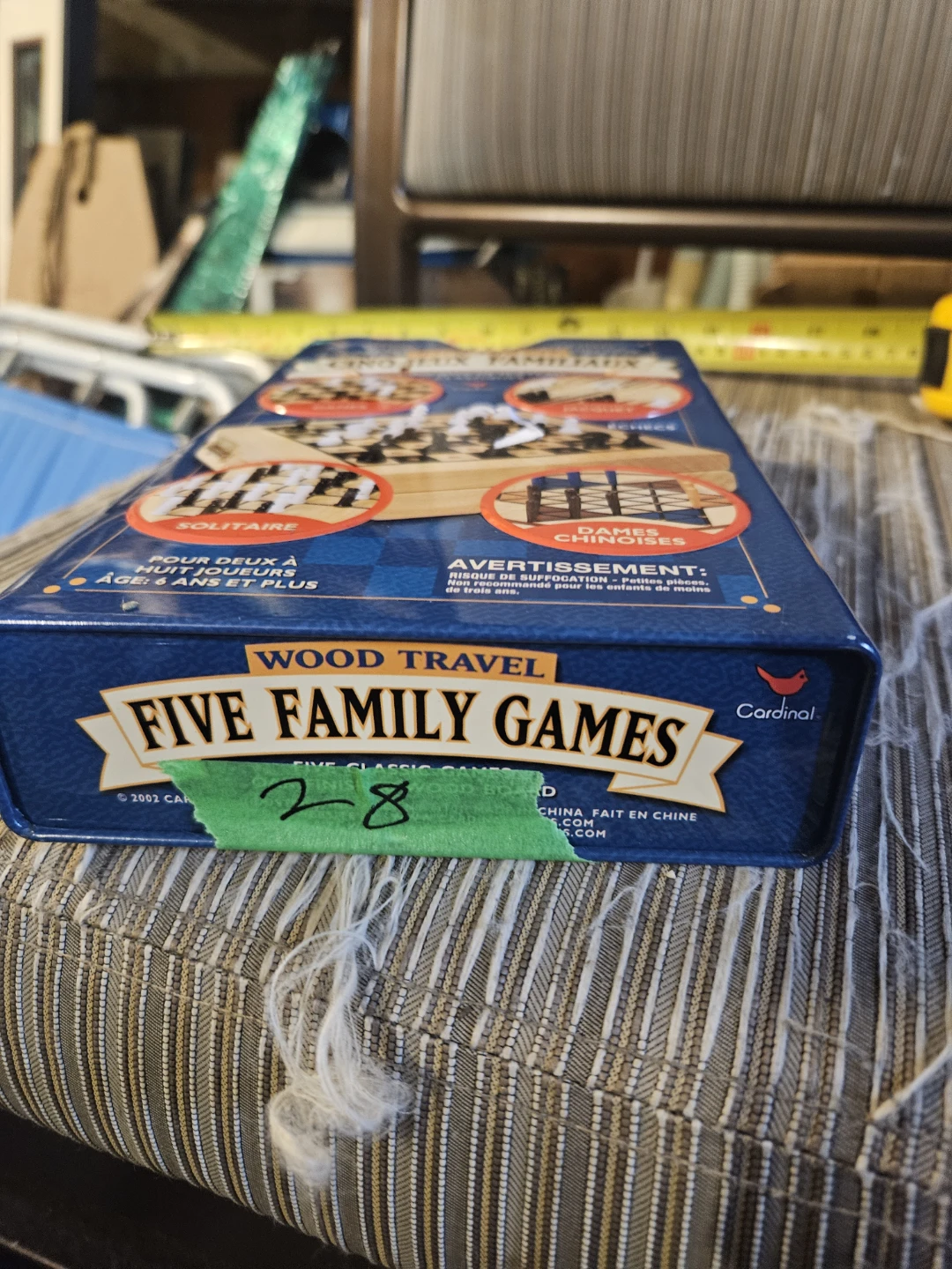 Cardinal Wood Travel Five Family Games - photo 3