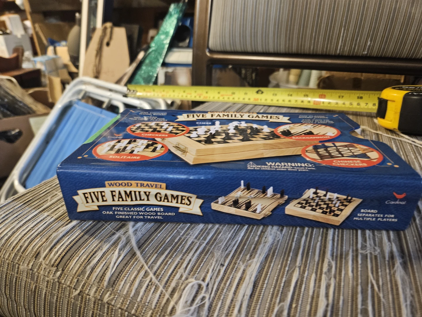 Cardinal Wood Travel Five Family Games - photo 5