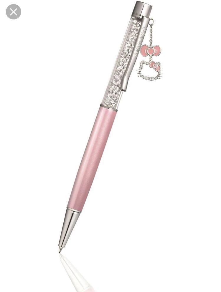 NEW in box Swarovski Hello Kitty Pink Crystal Ballpoint Pen