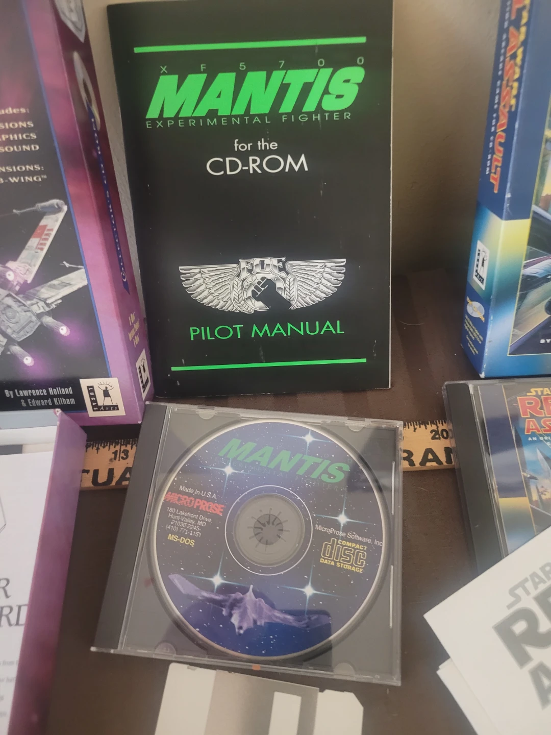 PC GAME STAR WAR Luftwaffe FIGHTER WINGMAN 3D joystick - photo 5