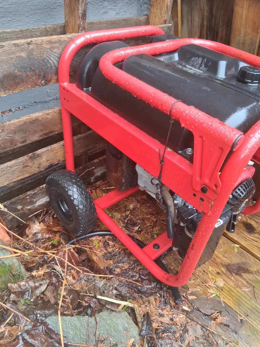 Powermate 6250/5000 watt generator - photo 3