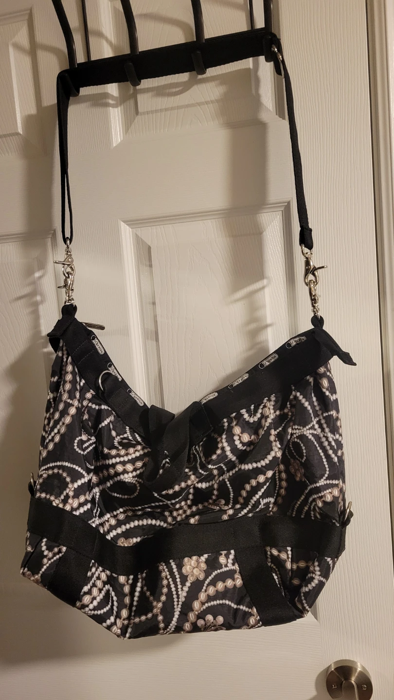 LeSportsac Weekender Bag - Pearl & Chain Print
