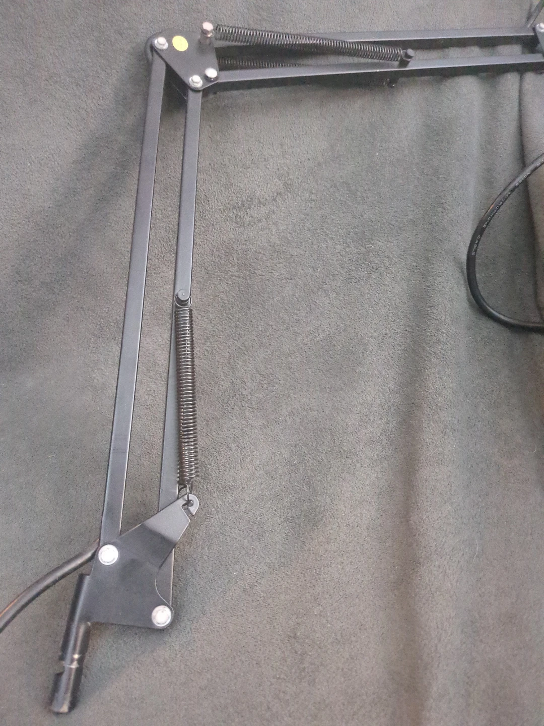 Adjustable Microphone Boom Arm Stand with Cable - photo 2