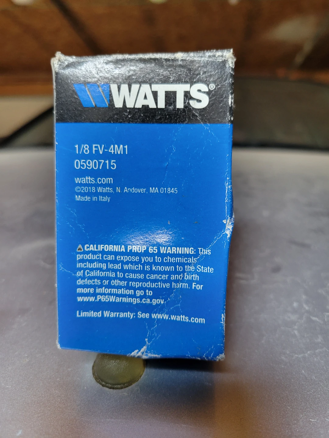 Watts FV-4M1 Automatic Float Vent 1/8" - photo 2