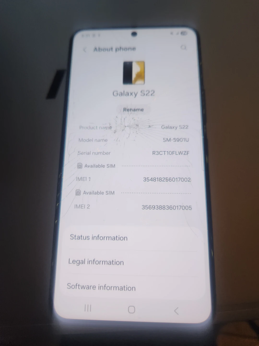 Samsung Galaxy S22 Smartphone Black - photo 5