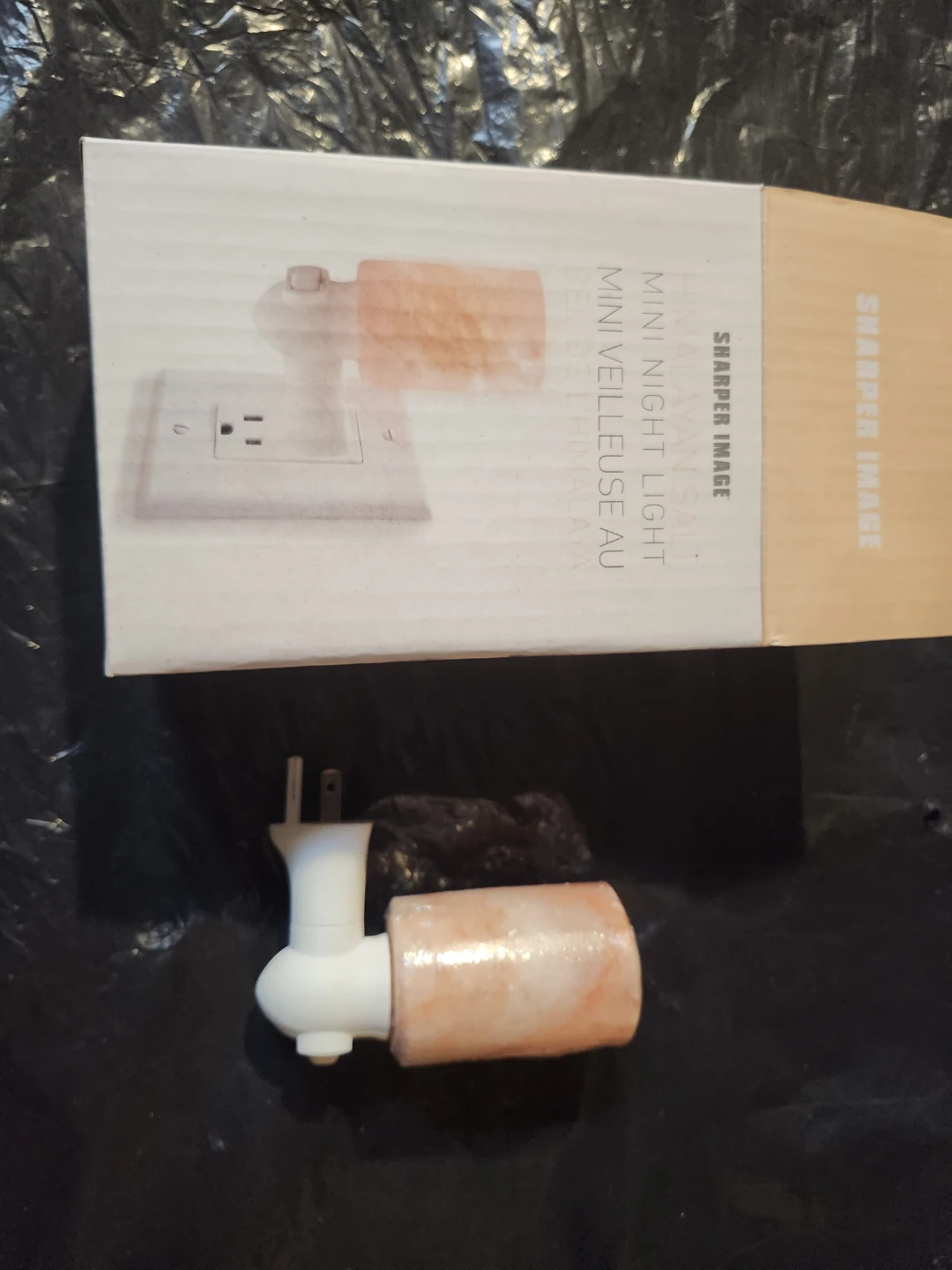 Sharper Image Night Light Himalayan Salt - photo 3