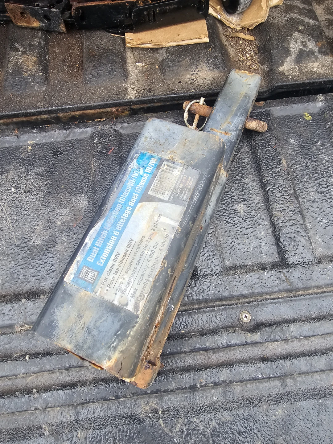 Reese 37041 class 5 hitch + dual reciever attachment - photo 5