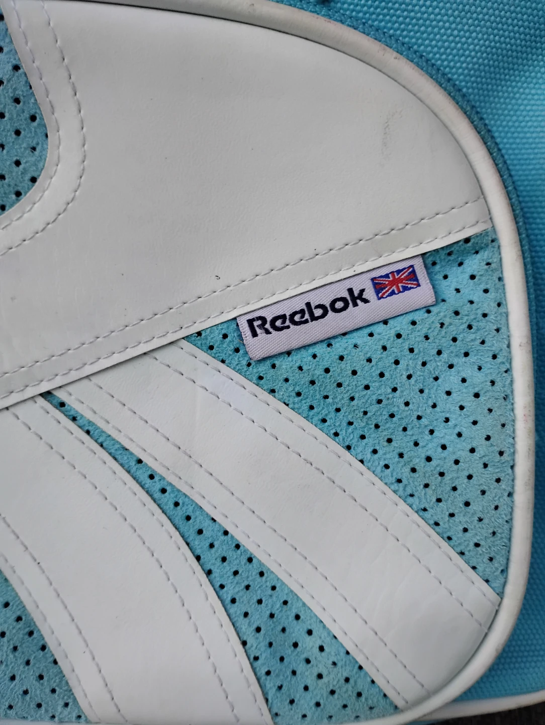 Reebok Blue and White purse - photo 2