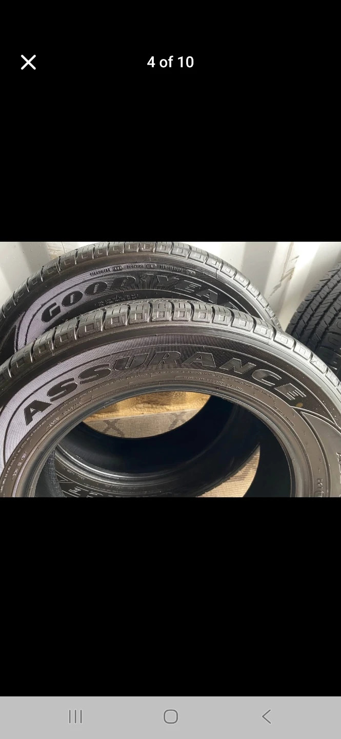 4 GOOD YEAR all season tires (225 60 18) - photo 2
