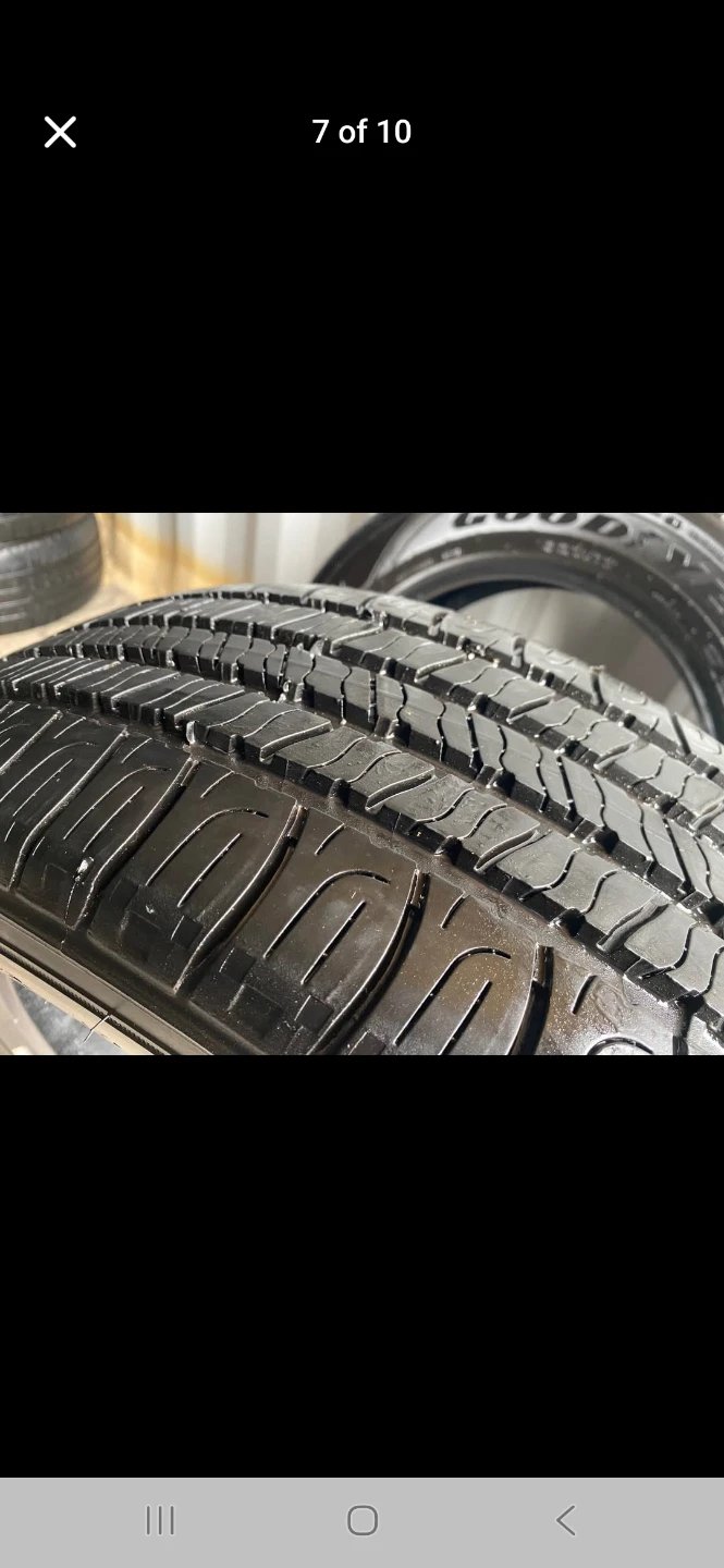 4 GOOD YEAR all season tires (225 60 18) - photo 5