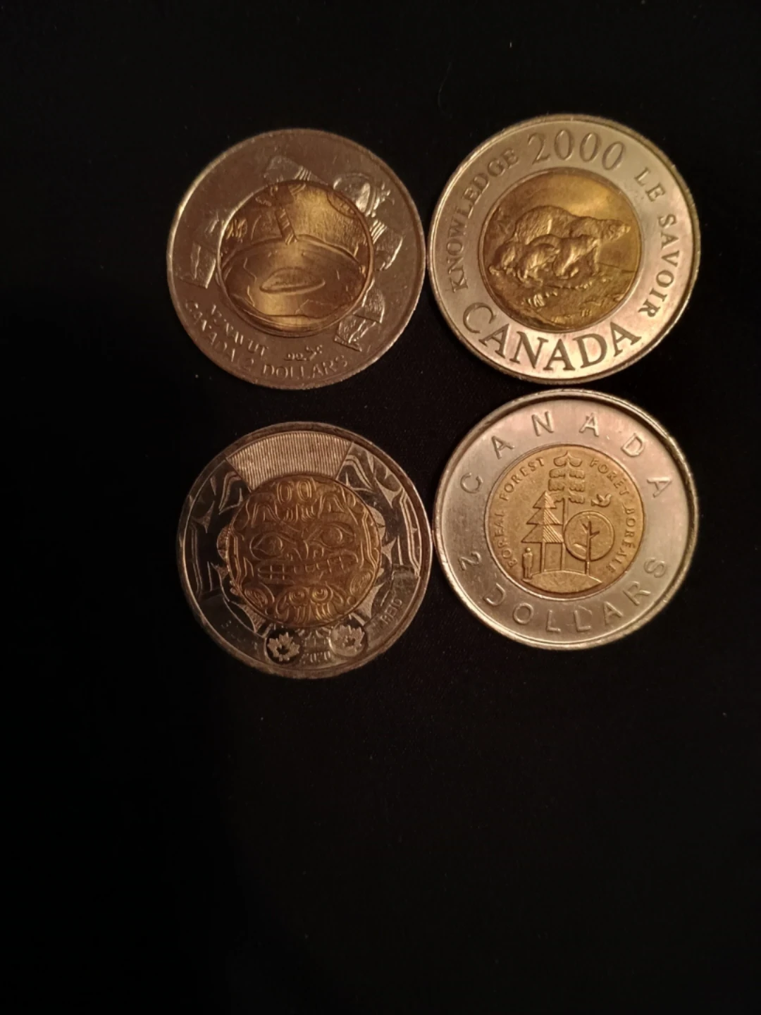 Four Canadian Toonie Collection - photo 4