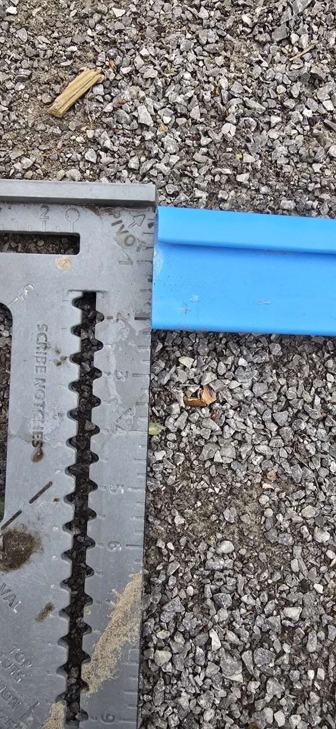 Blue Plastic pool liner trim strips - photo 2