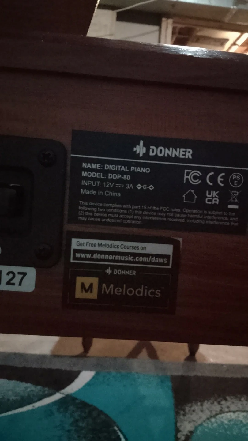 Digital Piano with Stand and Pedals - photo 4