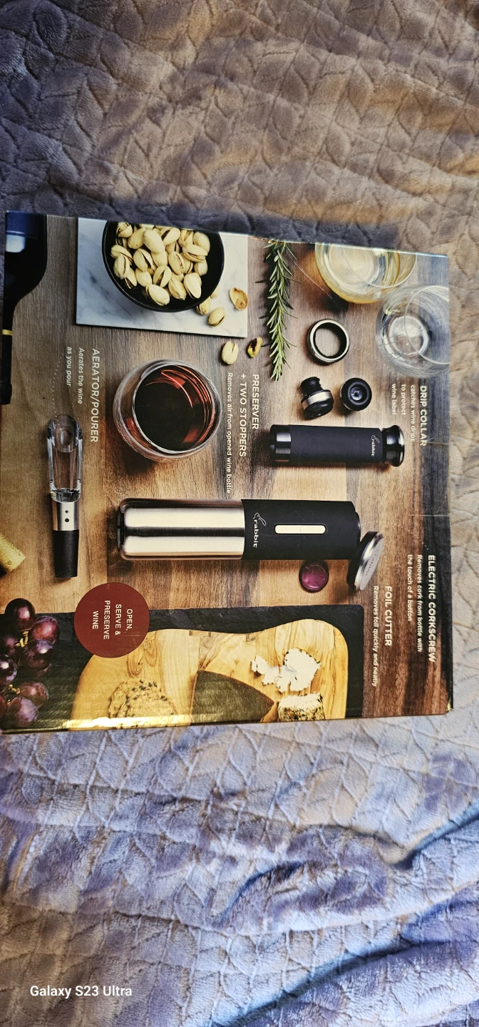 Rabbit 8-Piece Electric Wine Set - photo 2