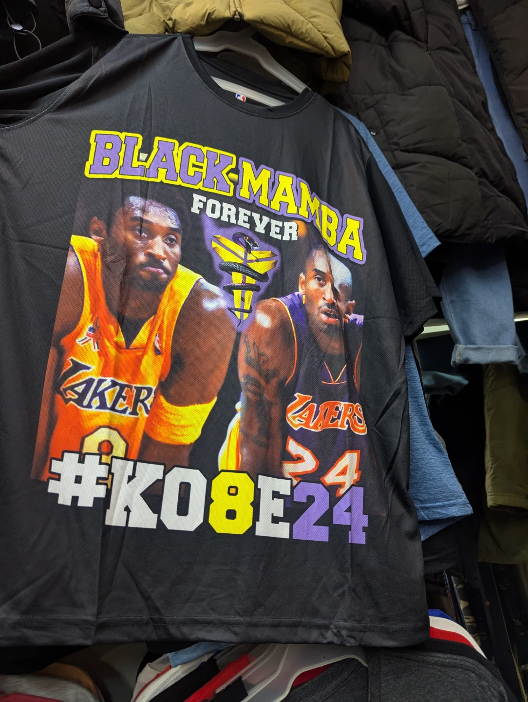 Black Mamba Forever Kobe Bryant T-Shirt