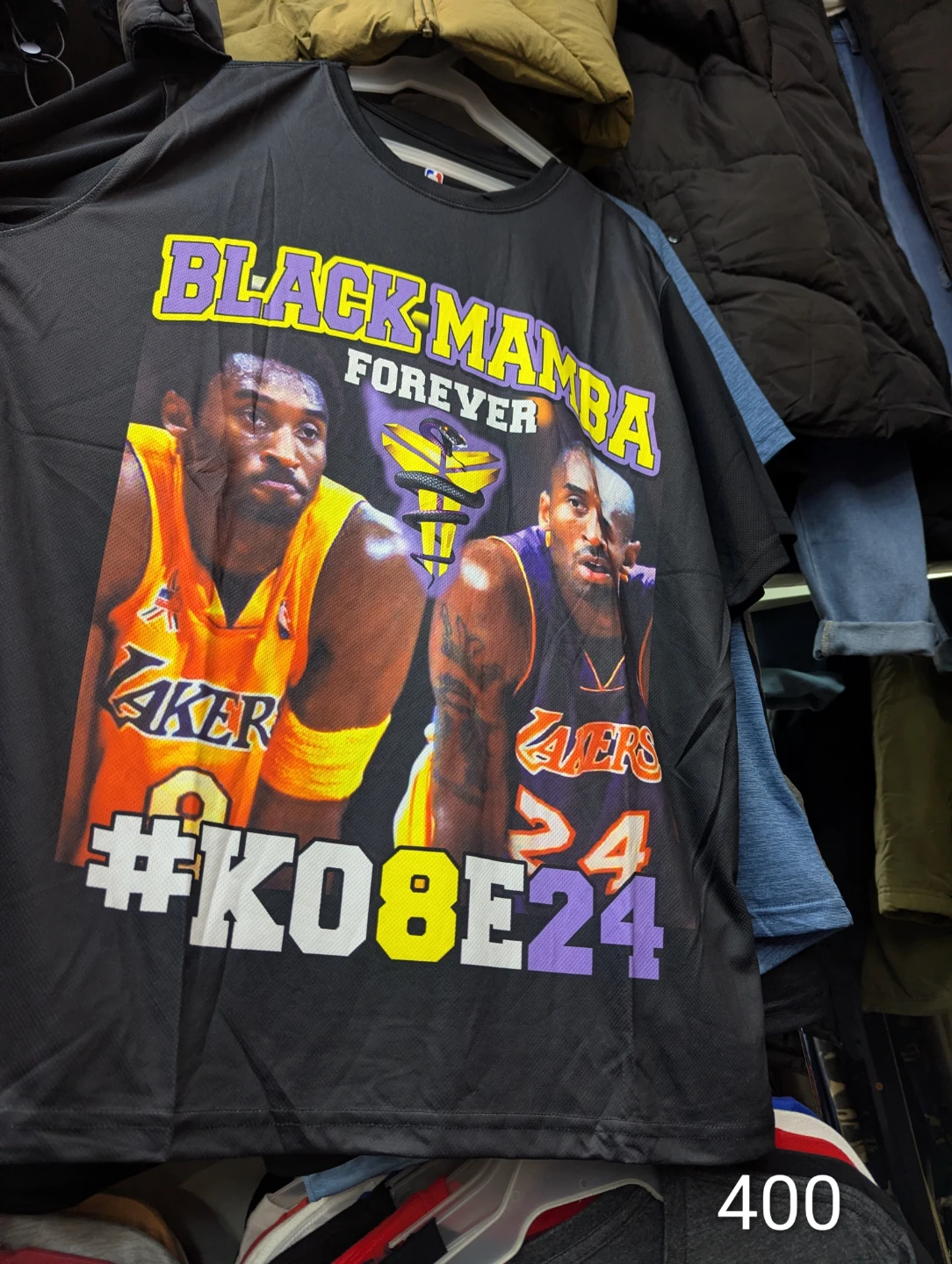 Black Mamba Forever Kobe Bryant T-Shirt - photo 2