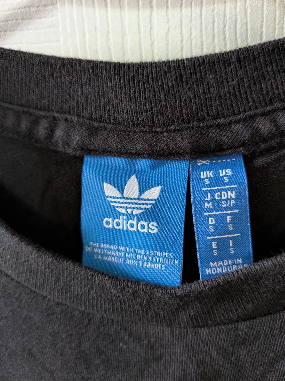 Adidas Trefoil T-Shirt - Black - photo 3