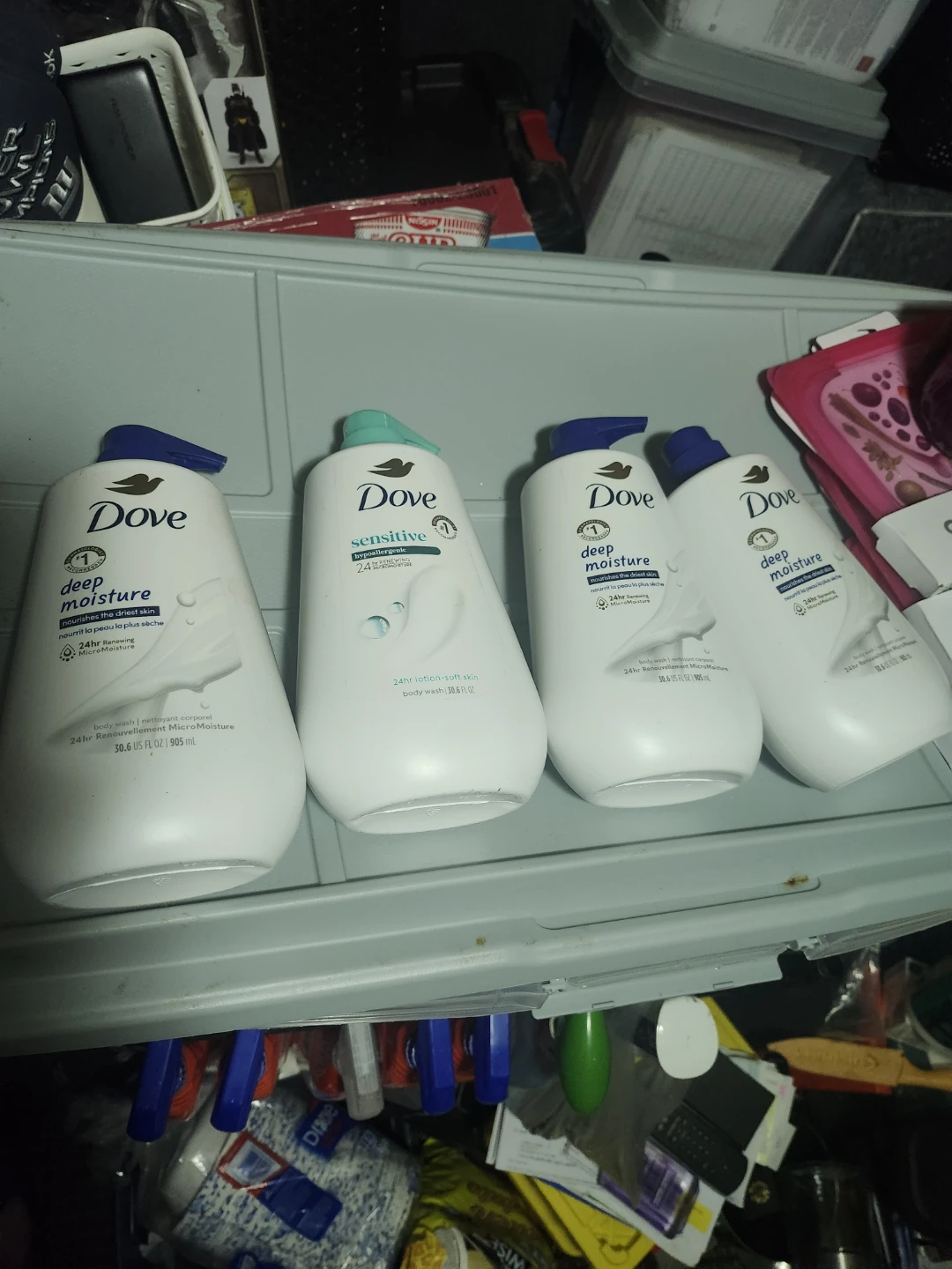 Dove Deep Moisture & Sensitive Body Wash Lot - 905ml