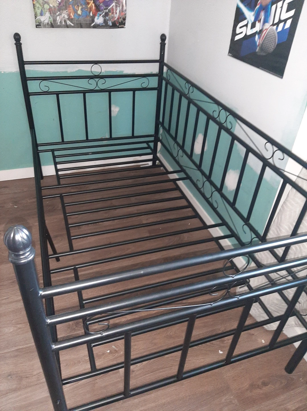 Black Metal Daybed Frame