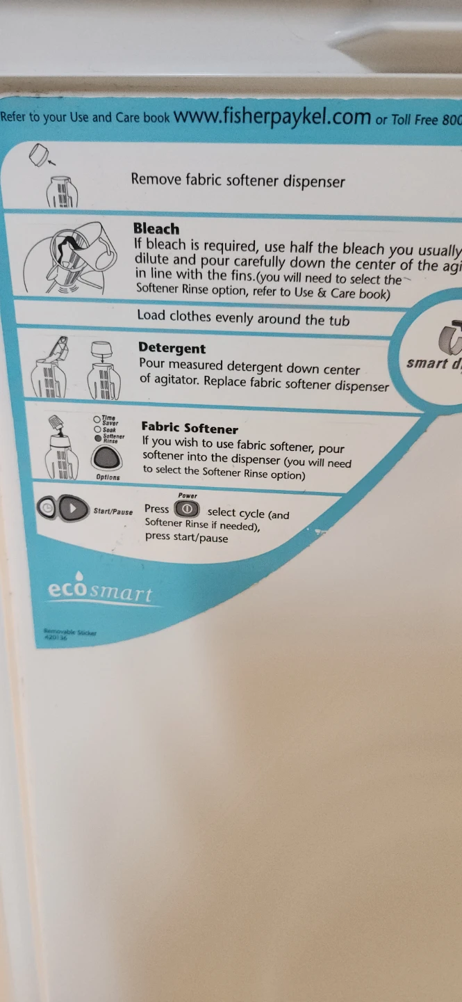Fisher & Paykel Top Load Washing Machine - photo 5