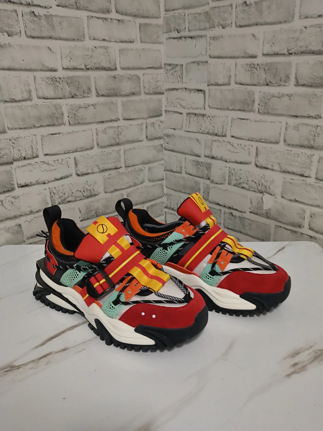 MEN'S COLORFUL SZ.10 JAVI BRAND ATHLETIC SHOES - photo 2