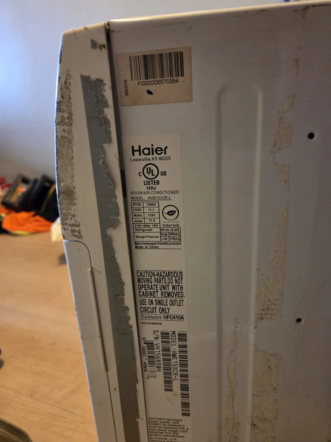 Haier 15000 BTU Room Air Conditioner - photo 3