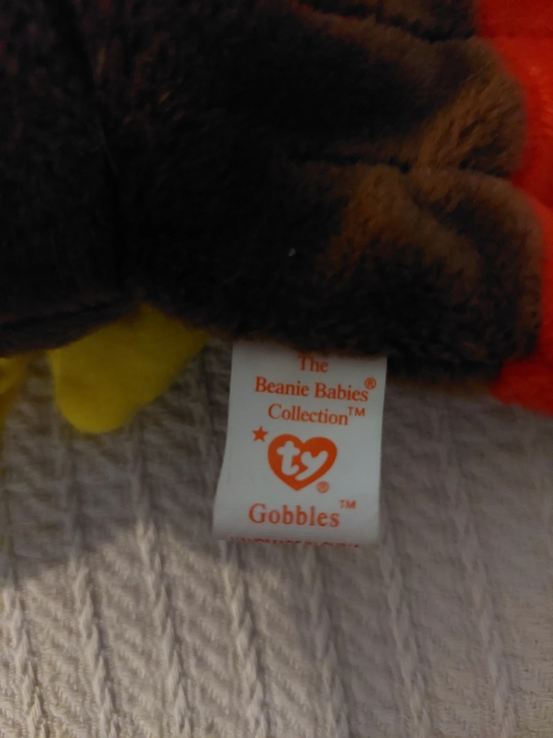 Ty Beanie Babies Gobbles the Turkey Plush - photo 3