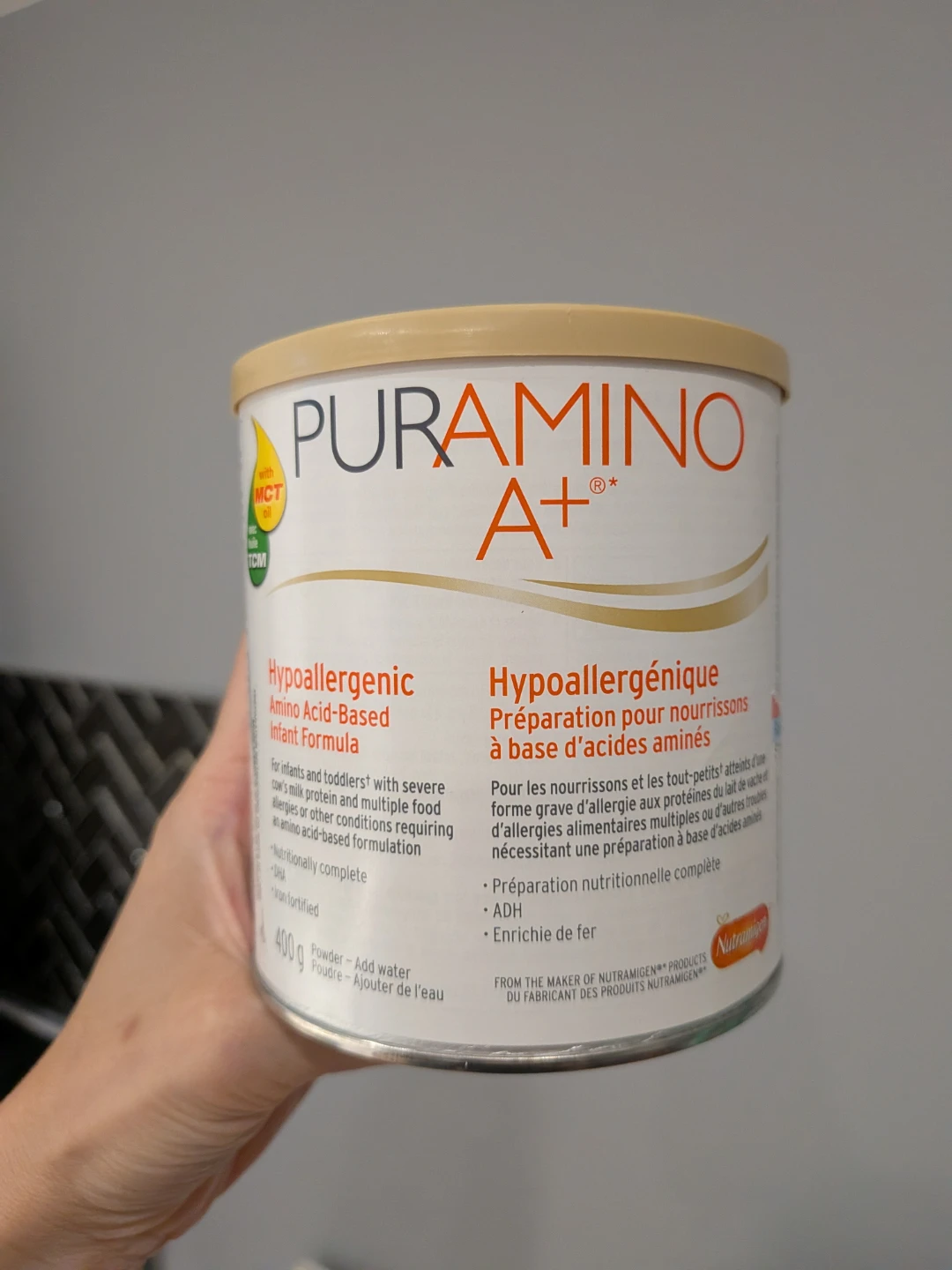 PurAmino A+ Hypoallergenic Infant Formula 400g