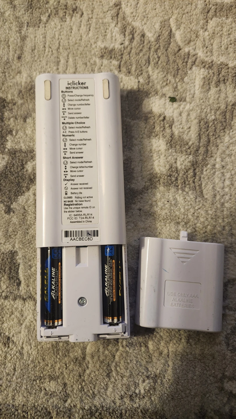i-clicker 2 Remote Clicker