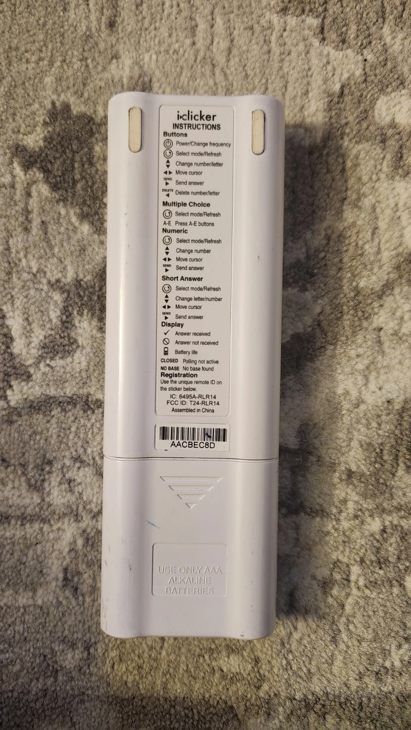 i-clicker 2 Remote Clicker - photo 3
