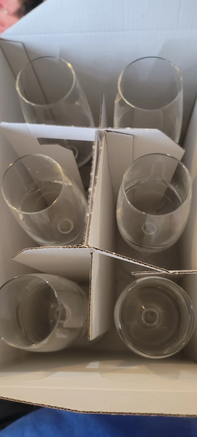 🍾 Champaign glasses new in box - photo 2