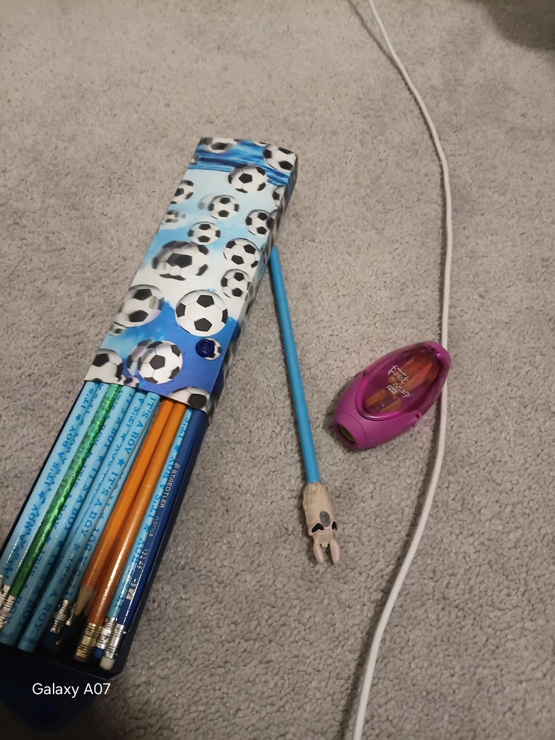Staedtler Norica Pencils with Soccer Pencil Case