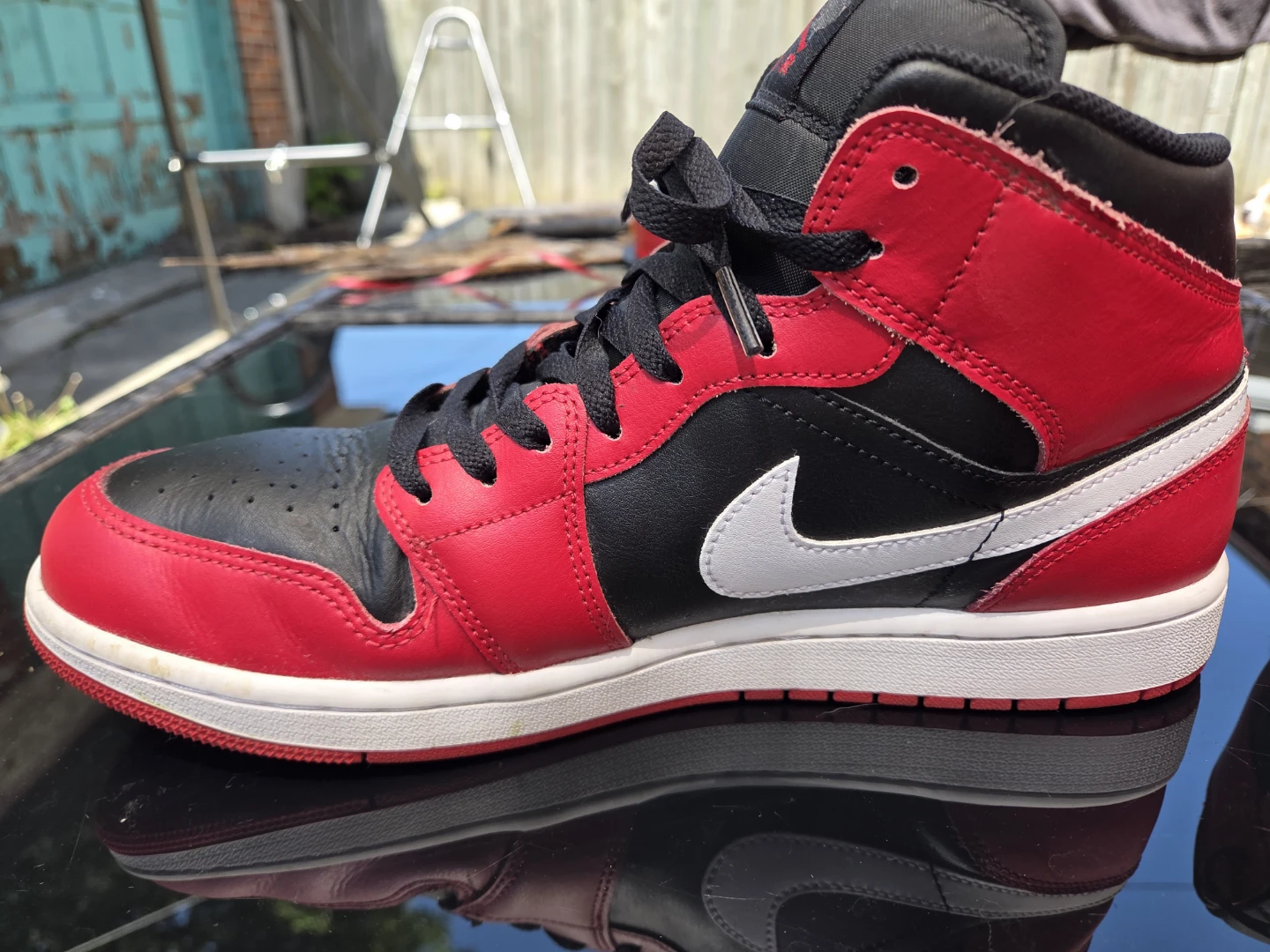 Nike Air Jordan 1 Mid Sneakers - photo 5