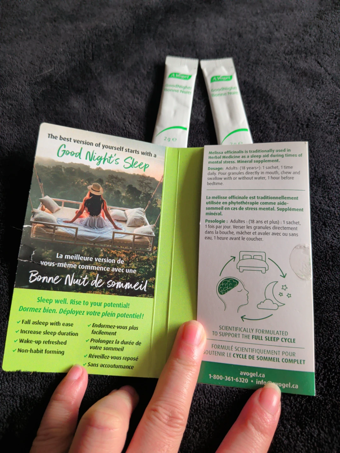 A.Vogel GoodNight! Sleep Aid Sample - 2 Sachets - photo 2