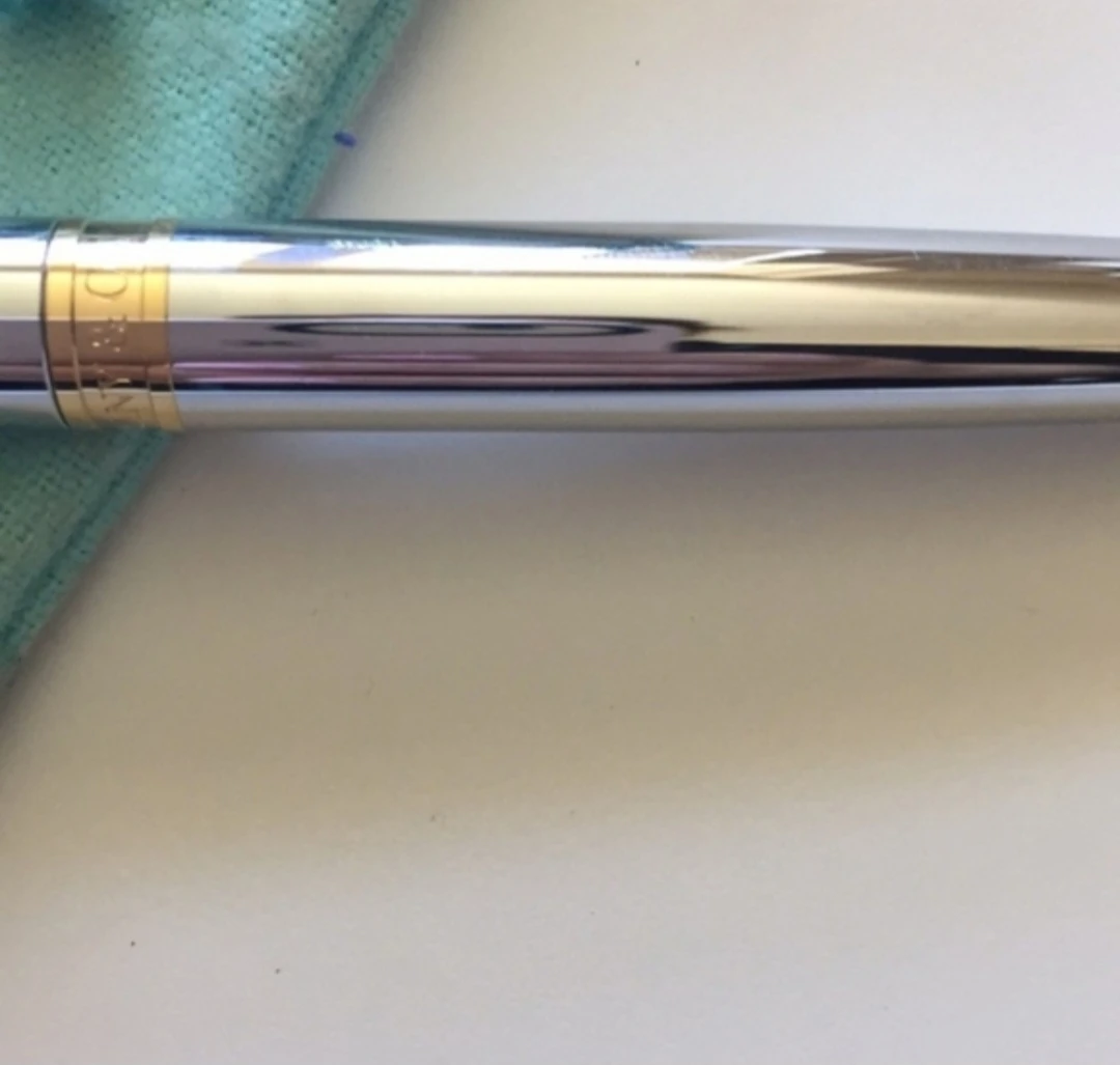 Tiffany & Co. Silver & Gold Pen with Pouch - photo 3